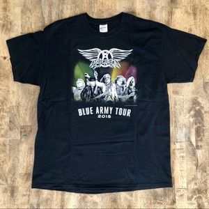 ❌❌SOLD Aerosmith Blue Army Tour Concert Tee